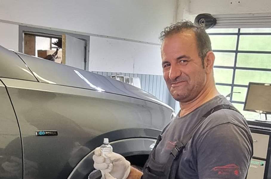 Lackpolitur und Versiegelung